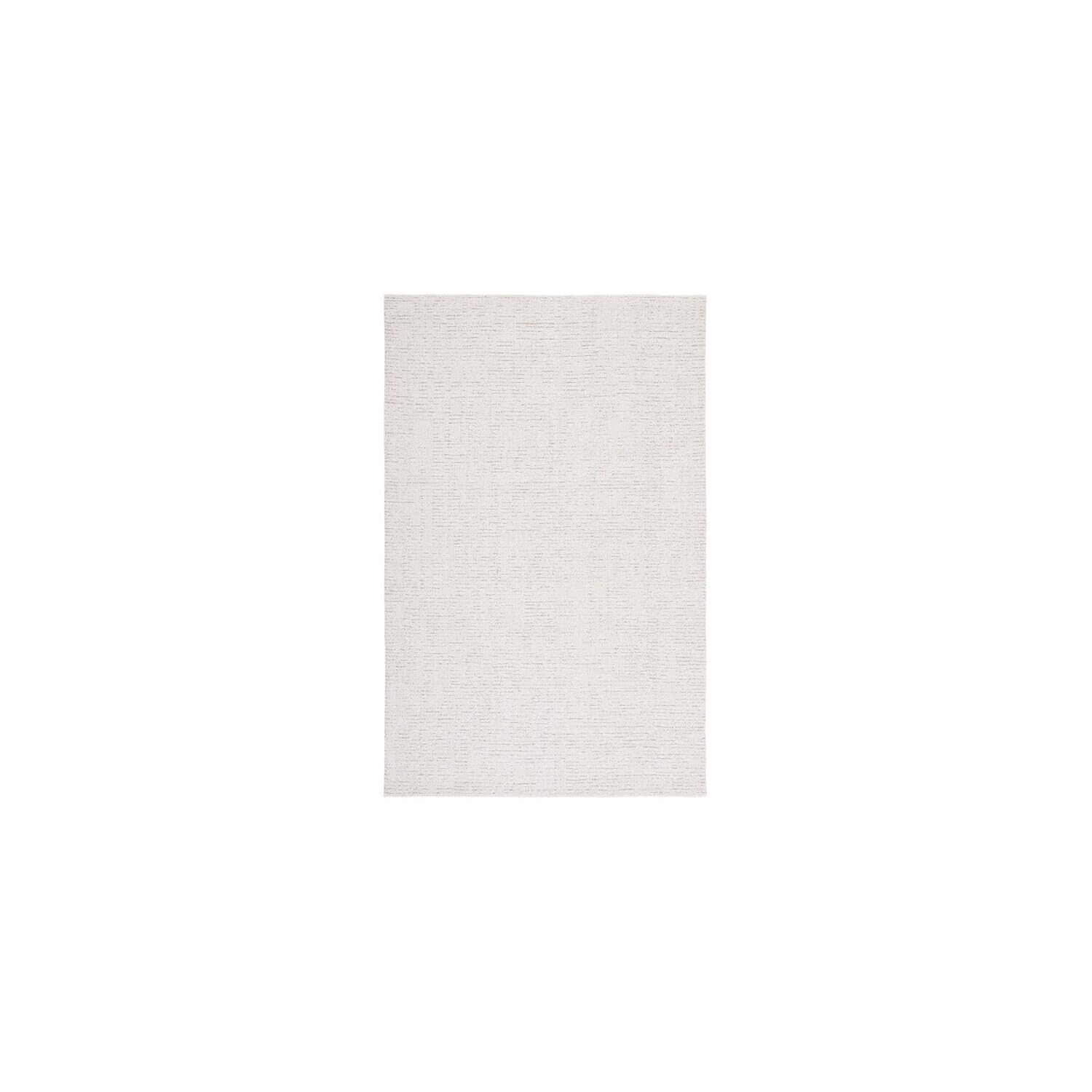 SAFAVIEH Area Rug 8x10 - Abstract Collection - Large - Ivory & Grey, Handmade Wool, Ideal for Living Room, Bedroom, Office, Dining Space (ABT468G)