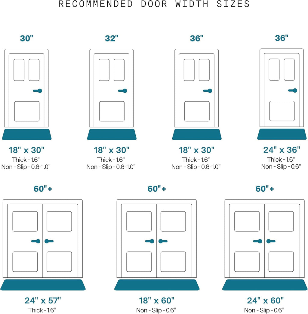 Fab Habitat Geometric Abstract Nature Non Slip Doormat Thin - Handwoven, Durable - Natural Coir - Entryway, Front Door, Porch, Patio - Shades of Dawn Orange Magenta (18" x 60" Non-Slip)