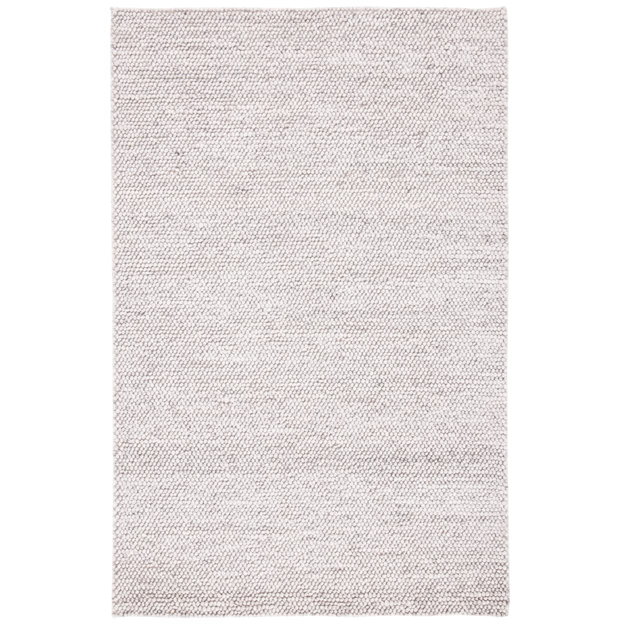 SAFAVIEH Area Rug 5x8 - Natura Collection - Beige & Ivory, Handmade Wool Blend, Textured Design, Ideal for Living Room, Bedroom, Dining Space (NAT425B)