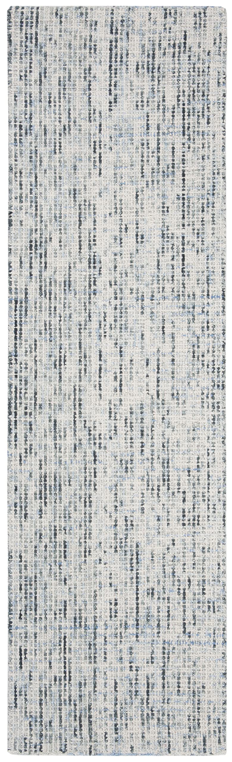 SAFAVIEH Area Rug 8x10 - Abstract Collection - Large - Ivory & Grey, Handmade Wool, Ideal for Living Room, Bedroom, Office, Dining Space (ABT468G)