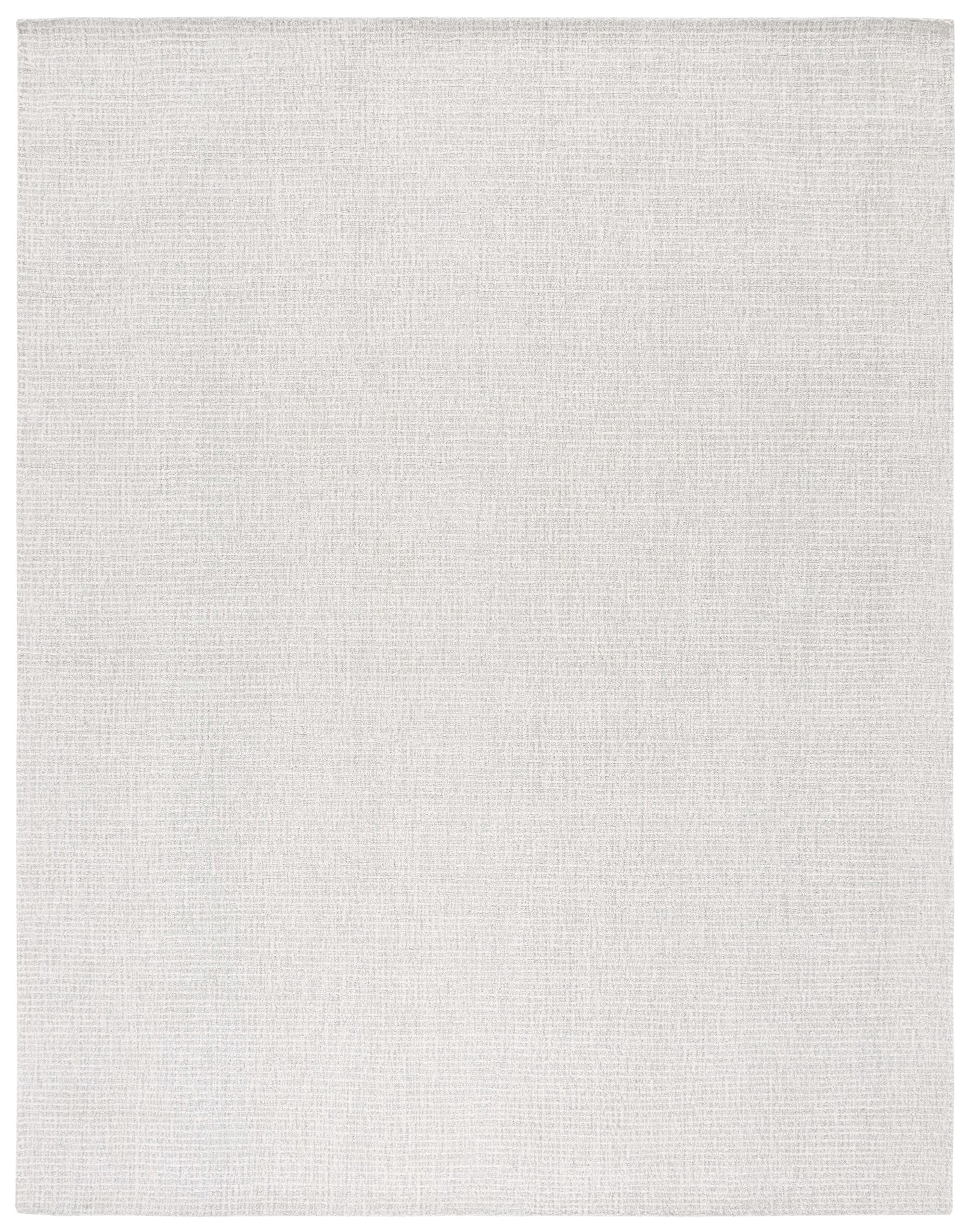 SAFAVIEH Area Rug 8x10 - Abstract Collection - Large - Ivory & Grey, Handmade Wool, Ideal for Living Room, Bedroom, Office, Dining Space (ABT468G)