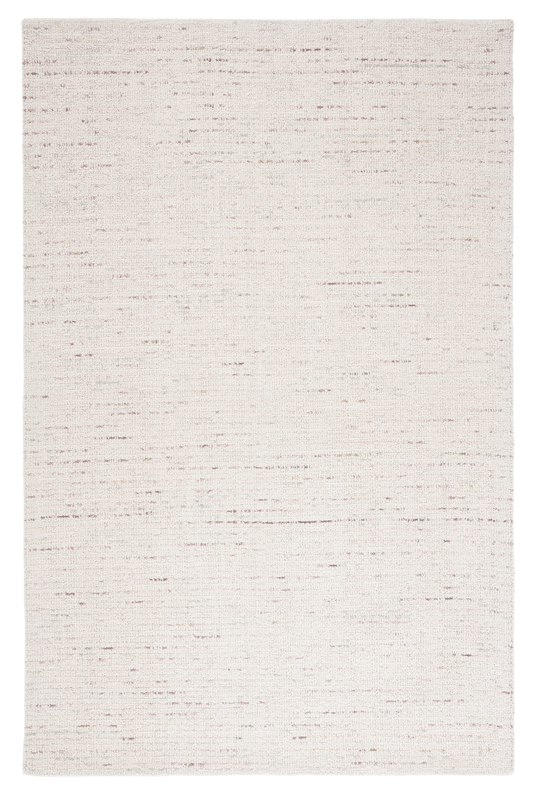 SAFAVIEH Area Rug 8x10 - Abstract Collection - Large - Ivory & Grey, Handmade Wool, Ideal for Living Room, Bedroom, Office, Dining Space (ABT468G)