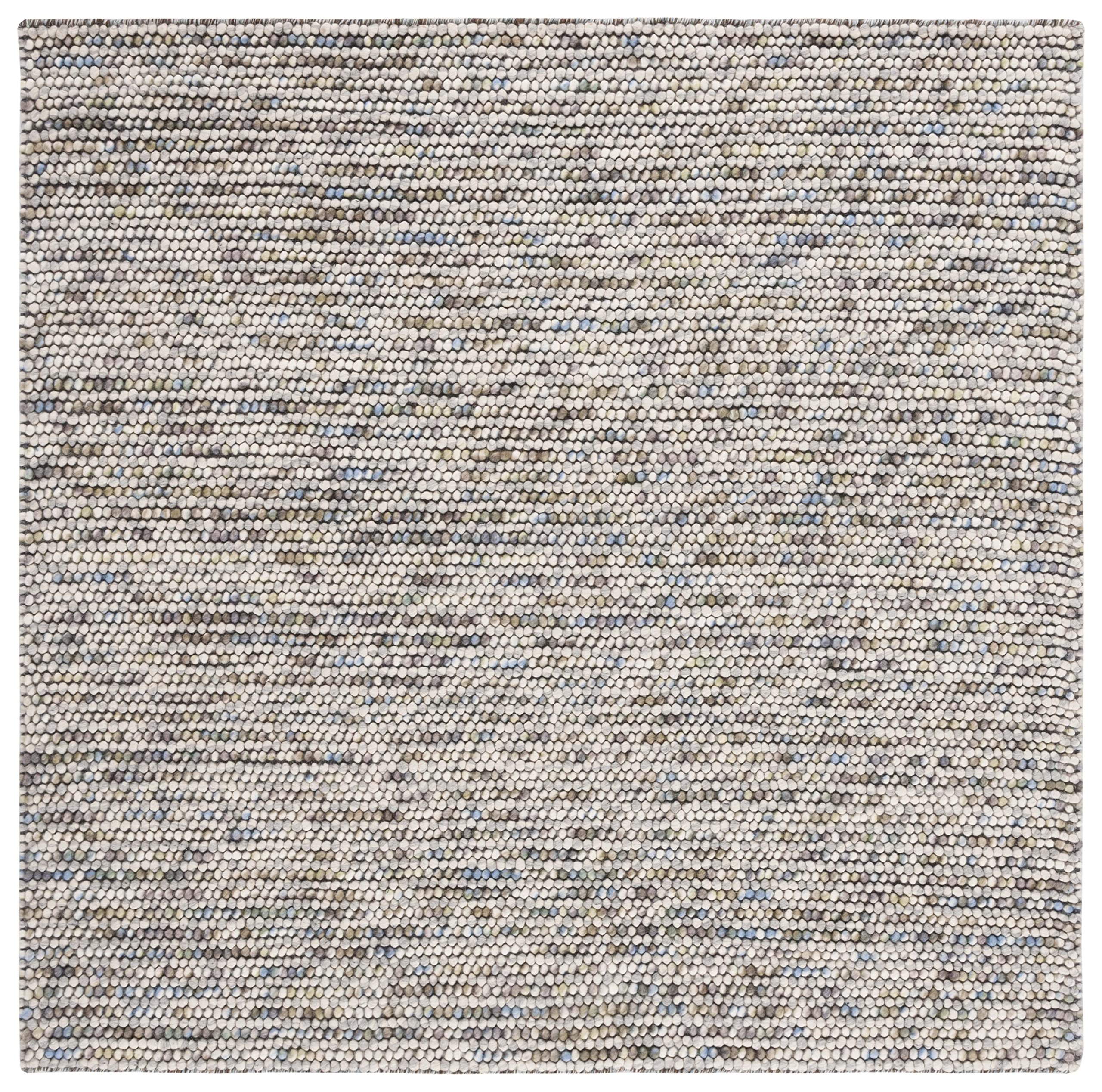 SAFAVIEH Area Rug 8x10 - Natura Collection - Large - Ivory, Handmade Wool Blend, Textured Design, Ideal for Living Room, Bedroom, Dining Space (NAT620A)