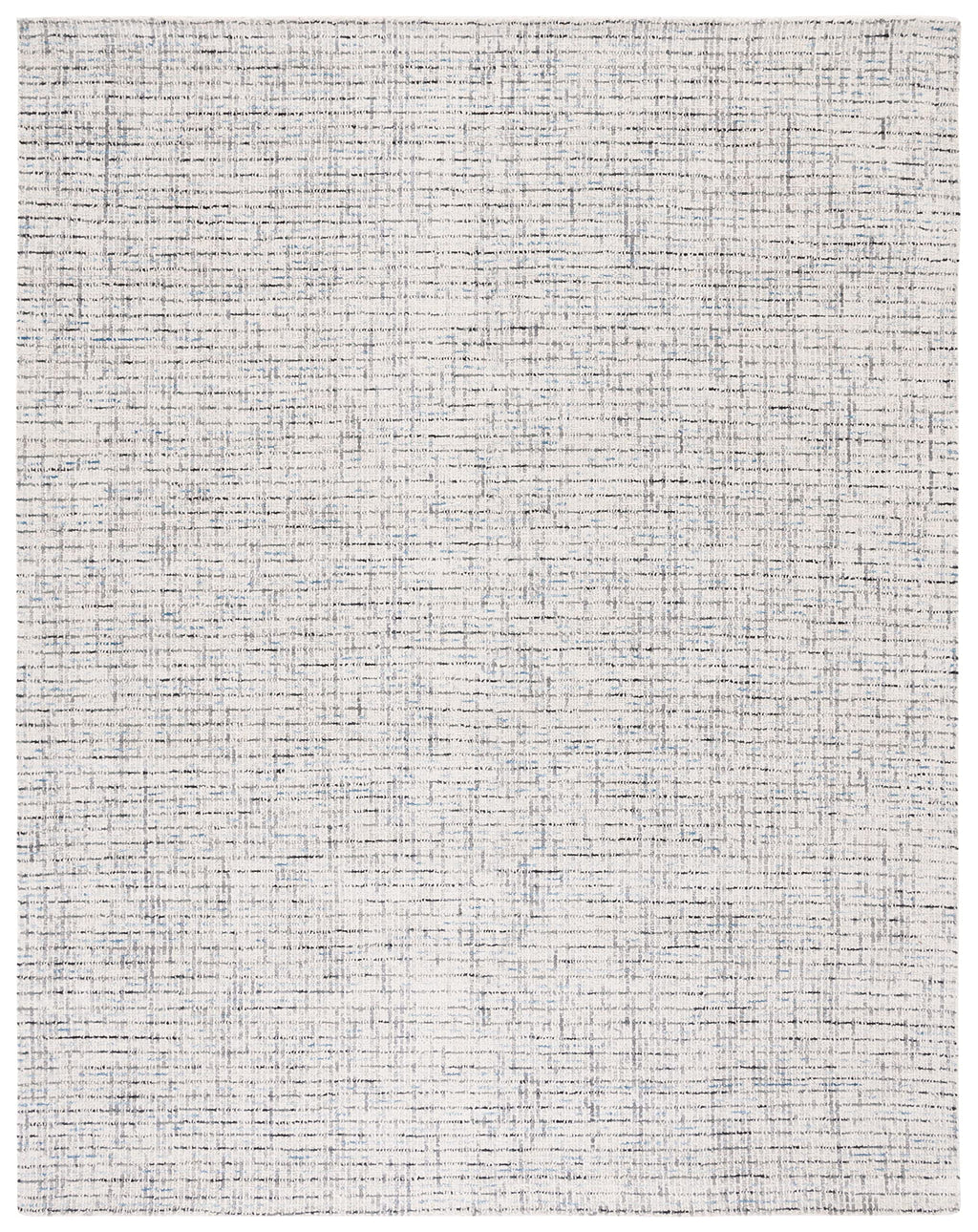SAFAVIEH Area Rug 8x10 - Abstract Collection - Large - Ivory & Grey, Handmade Wool, Ideal for Living Room, Bedroom, Office, Dining Space (ABT468G)