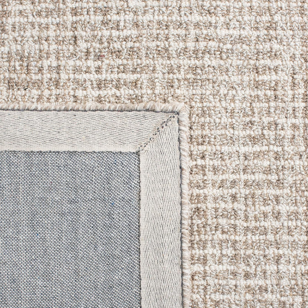SAFAVIEH Area Rug 8x10 - Abstract Collection - Large - Ivory & Grey, Handmade Wool, Ideal for Living Room, Bedroom, Office, Dining Space (ABT468G)